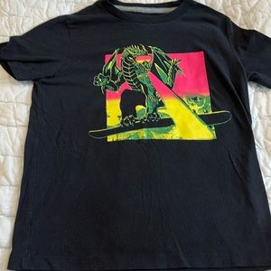 Black tee size 8 boys